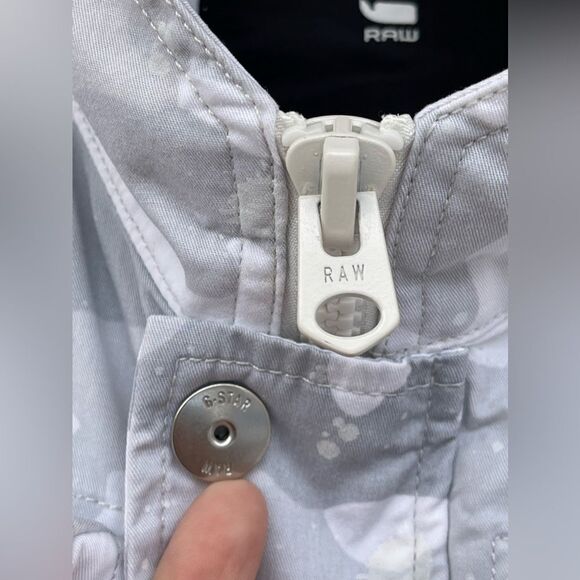 Gstar Ospak Deconstructed Splatter Overshirt small - Picture 5 of 16